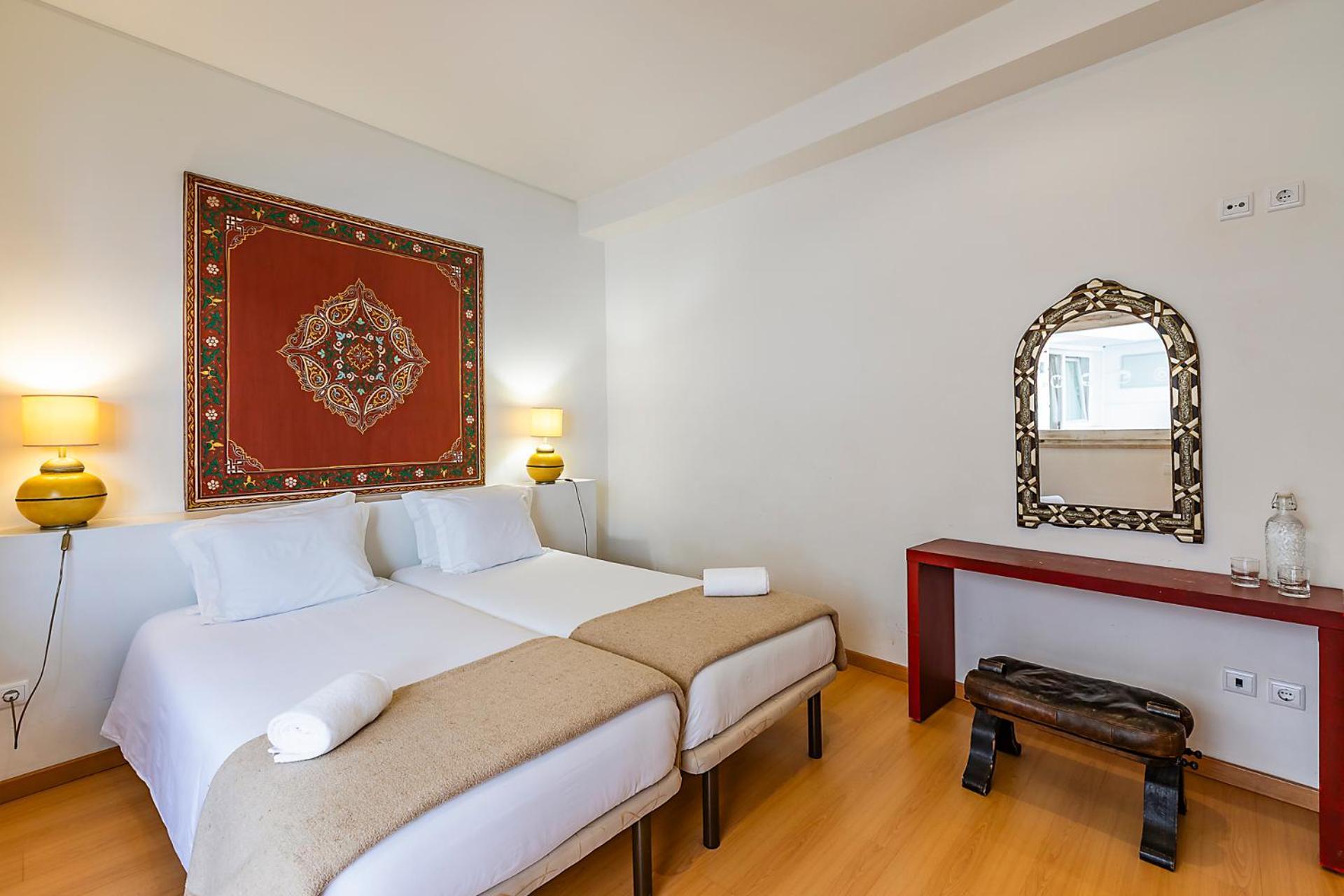 Habitación Doble adaptada para personas con discapacidad - 2 camas